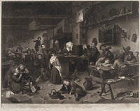 KG 15130
<br/>
De school
<br/>
<em>Green, Valentine (1739-1813)</em>